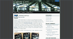 Desktop Screenshot of caffeinecritic.com